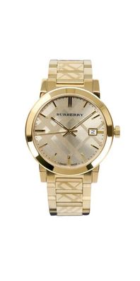 Burberry The City Damenuhr gold
