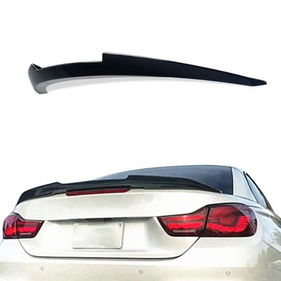 ABE Heckspoiler passend für BMW F33 4er Schwarz Glanz Spoiler mit ABE TOP
