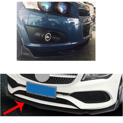 Frontspoiler frontsplitter vorne spoiler schwert lippe V Passend für AUDI A6 Allroad