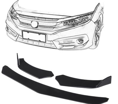Frontspoiler frontsplitter vorne spoiler schwert lippe V Passend für Ford Escort III