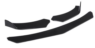Frontspoiler frontsplitter vorne spoiler schwert lippe V Flap für Audi Cabriolet