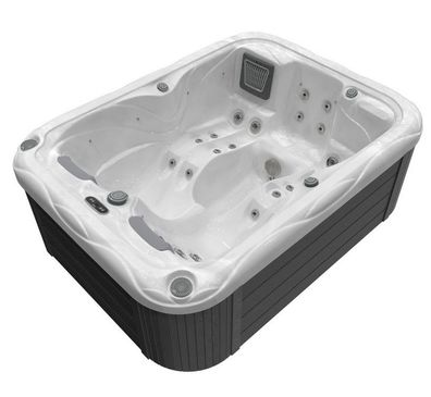 Wellis Cityline Whirlpool Firenze Life Deluxe 3 Personen 213 x 160 x 75 37 Düsen