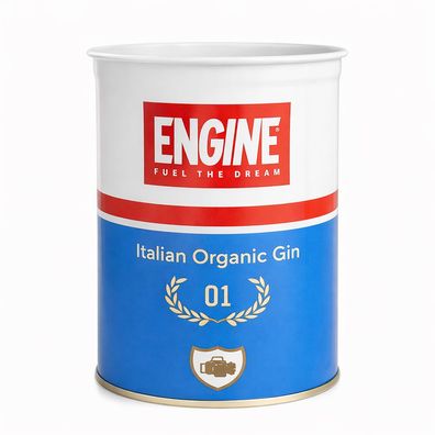 Engine Italian Organic Gin Becher – Original Design-Becher im ikonischen Kanist
