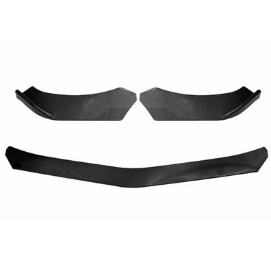 StoßStange Spoiler Frontlippe Frontspoiler für Opel Agila V-Typ Carbon Look