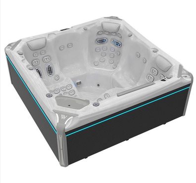 Wellis Peaklife Whirlpool Everest Life Deluxe 5 Personen 236 x 236 x 95 cm 68 Düsen