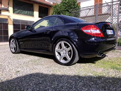 Spoilerlippe für Mercedes R171 Kofferraumklappe SLK Heckspoiler Abrisskante