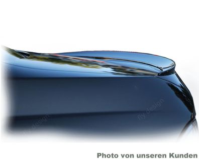 Schwarz Uni 2007-14 Passend für Peugeot207 CC beeindruckende präsenz lip spoiler wind