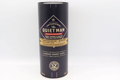 The Quiet Man 12 Jahre Irish Single Malt 0,7 ltr. "Small Batch Sherry Finished"