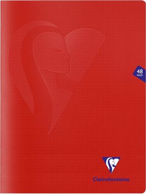 Clairefontaine 333312C Cahier piqûre Mimesys, 240 x 320 mm, uadrillé