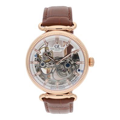 Carl von Zeyten Damenarmbanduhr Elzach CVZ0031RWHS Automatik Limited Edition