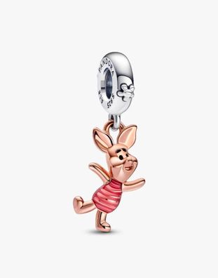 Pandora Charms Disney-Figuren "Ferkel" aus Winnie Puuh - 14 Karat Roségold-vergoldet