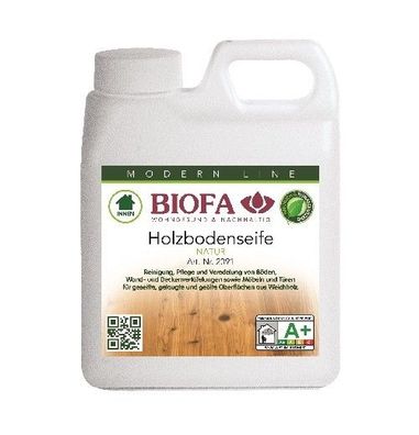 BIOFA Holzbodenseife natur 2091 1l