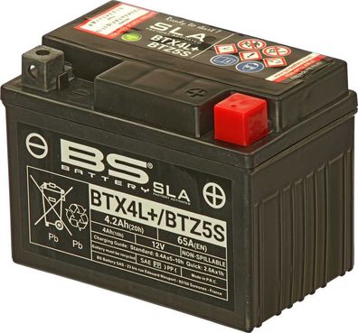 GEL Batterie AGM Akku 12V 3,5 AH Blei-Akku, Rasenmäher & Motorrad "BS