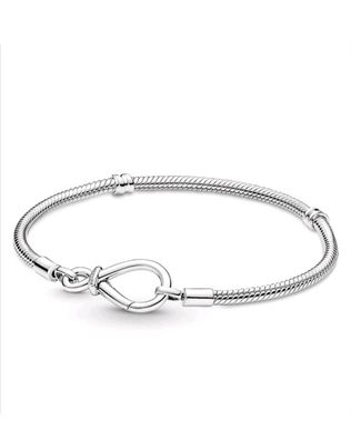 Pandora 20 cm Damen-Armband Silber 925 Unendlichkeit-Knoten 590792C00