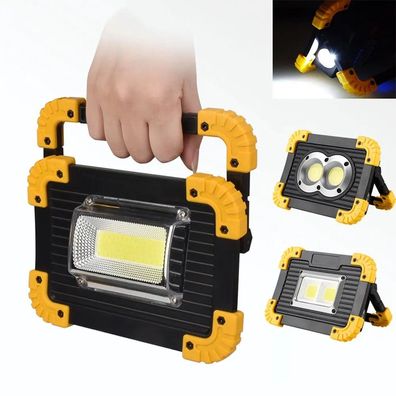 2 x 30W LED work lights, floodlights, rechargeable USB lights, IP65 waterproof, flood