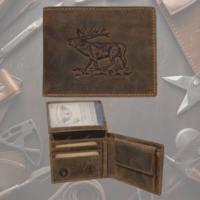 Greenburry Vintage Scheintasche mit Hirsch-Prägung