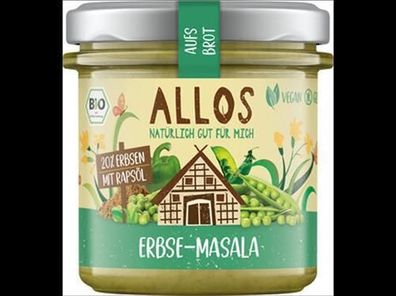 Allos 6x aufs Brot Erbse Masala 140g