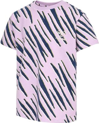 Hummel Kinder Top Hmlrushy Aop T-Shirt S/S 219318