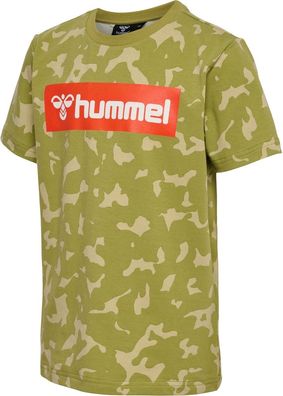 Hummel Kinder Sportshirt Hmlrush Aop T-Shirt S/S 219337