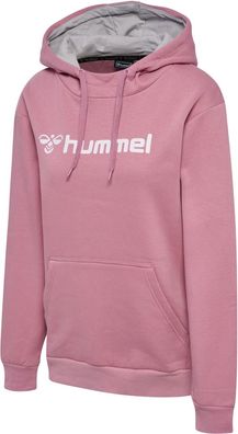 Hummel Damen T-Shirt Hmlmover Cotton Hoodie Woman 205593