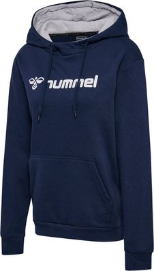 Hummel Damen T-Shirt Hmlmover Cotton Hoodie Woman 205593