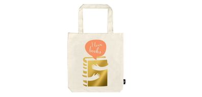 moses. libri x Shopper 39 cm x 42 cm 100 % Baumwolle I love books