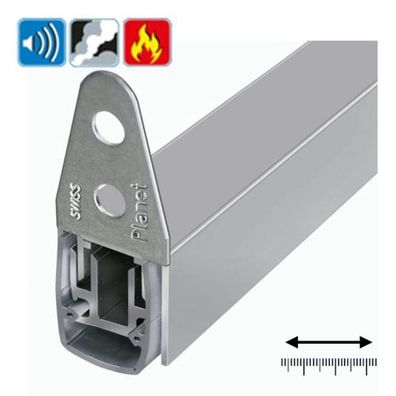 Planet MF Bodentürdichtung Absenkdichtung einseitig Rauchschutz Feuerschutz