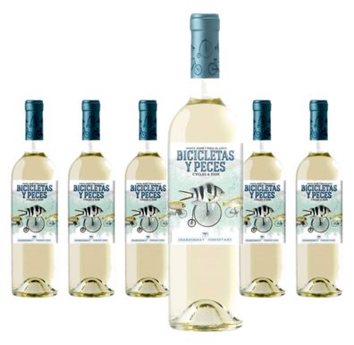 6 x Family Owned Wineries Bicicletas y Peces Chardonnay – 2024