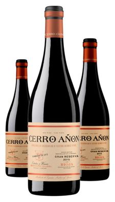3 x Bodegas Olarra Cerro Añon Gran Reserva Rioja – 2019