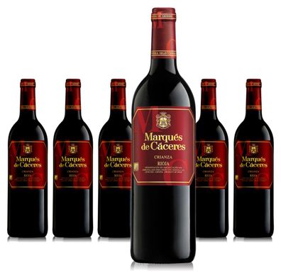 6 x Marques de Caceres Rioja Crianza – 2022