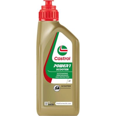 Castrol Power 1 Scooter 2T 1 Ltr Mischöl für Roller