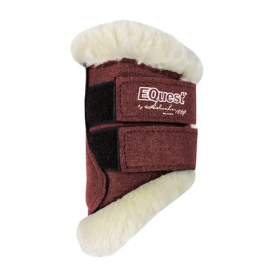 EQuest Softgamasche speziell für Mini-Shetty, 2er Set - Bordeaux