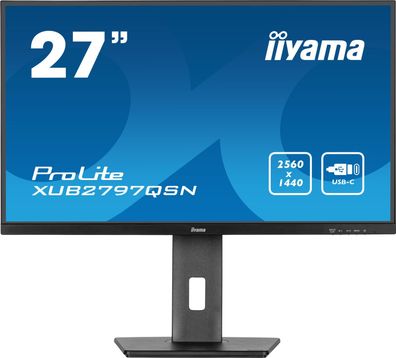 IIYAMA 68.5cm (27") XUB2797QSN-B2 16:9 HDMI+DP+USB-C