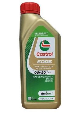 Castrol Edge 0W-20 C5 Dexos 1 Fiat 955535-Cr1 Jaguar 03.5006 1x1 Liter Motoröl