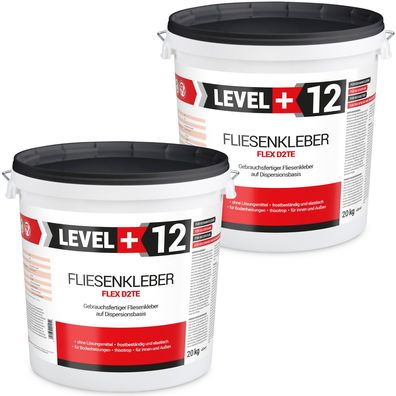 Fliesenkleber 40 Kg Fertig Dispersionkleber Flexmörtel wasserdicht L+12