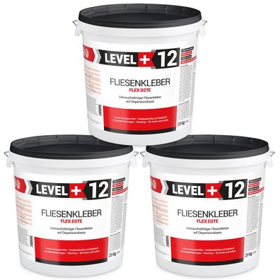 Fertig-Fliesenkleber Naturstein 60Kg Dispersionkleberr Flexkleber Weiß L+12
