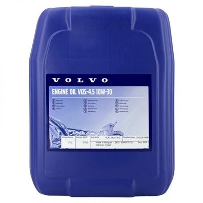 Original Volvo Engine Oil VDS-4.5 10W-30 20 Liter