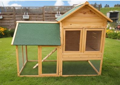 Hasenstall BUNNY XL Kleintiergehege Kaninchenstall Käfig Hase Kaninchen Gehege