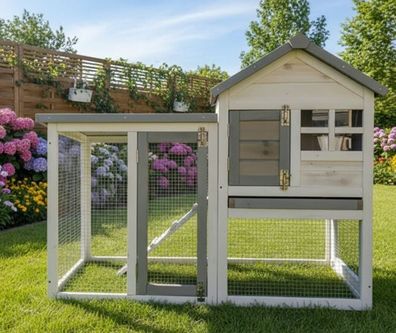 Hasenstall ISO CAGE XXL Kleintiergehege Kaninchenstall Käfig Hase Stall Gehege