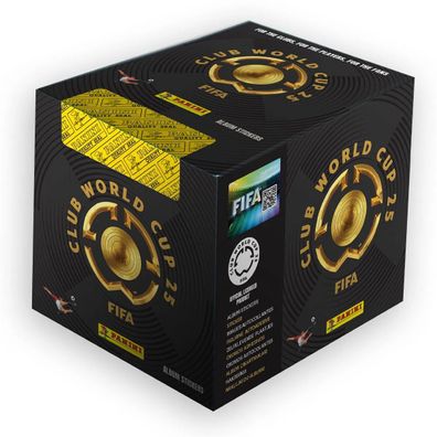 Panini FIFA Club World Cup 2025 Sticker – 50er Display Fussball Sammelsticker