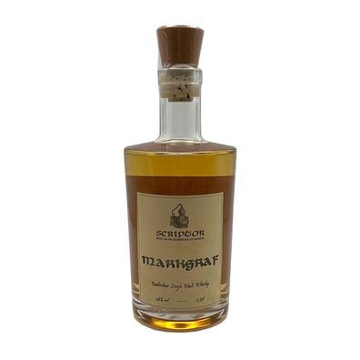 Scriptor Markgraf Single Malt Whisky, 46% Vol. 0,35 l