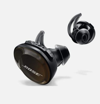 Bose SoundSport Free True Wireless In-Ear Kopfhörer Schwarz Sport Earbuds mit Ladecas