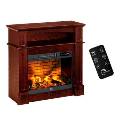 Elektroofen/-kamin Sifora 2000 W 80,5 x 30 x 81 cm Holz Sannover