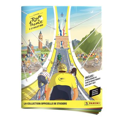 Panini Tour de France 2025 Sticker ALBUM Stickeralbum Stickerheft Sammelsticker