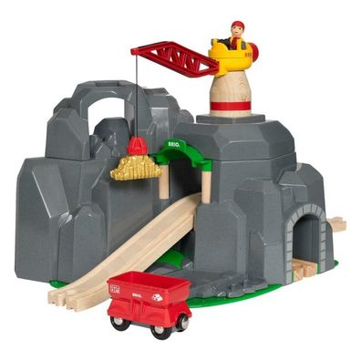 BRIO World GroÃ #159; Goldmine mit Sound-Tunnel, SpielgebÃ #164; de