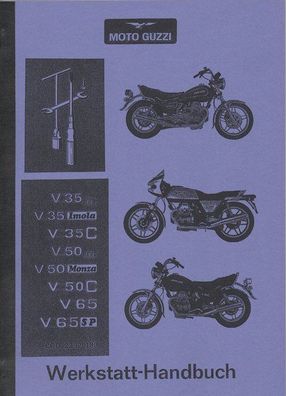 Reparaturanleitung Moto Guzzi V 35 II, V 35 C, V 50 III, V 50 Monza