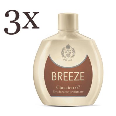 Breeze Deodorant Squeeze Classico 67 deo 3x 100ml
