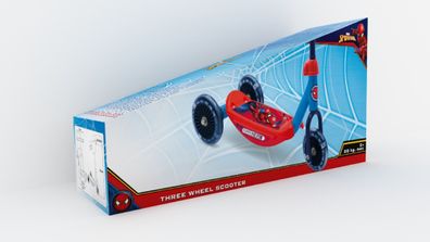 Spiderman Baby Scooter mit 3 Rädern – sicher & stabil für Fahranfänger bis max