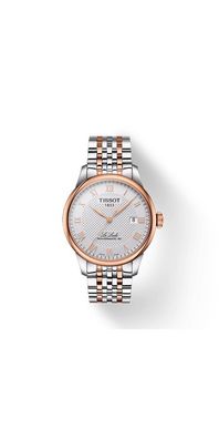 Tissot Le Locle Powermatic 80 Herrenuhr silber roségold T006.407.22.033.00