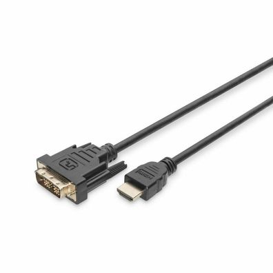Assmann Electronic - Hdmi To Dvi Cable - 2 M - Black